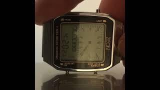 1980's zeon digital watch #youtoube