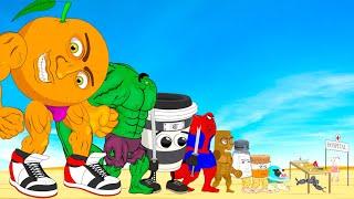 Rescue HULK, SPIDERMAN & All ITALIAN BRAINROT By BALLERINA - This is THE END BRAINROT