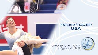 Knierim / Frazier (USA) | Pairs Free Skating | ISU World Figure Skating Team Trophy