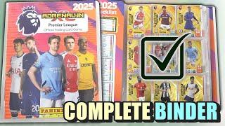 COMPLETE BINDER! Adrenalyn XL 2024/2025 Premier League Full Binder Update | All Golden Ballers