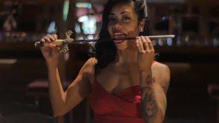 An interview with sword swallower Heather Holliday