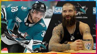 Brent Burns on Mario Ferraro: "He's like my least mature child..."