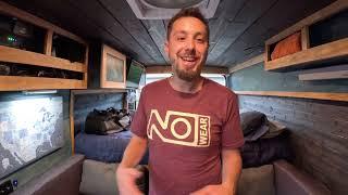 DIY Camper Van Tour - 2021 Ram ProMaster 3500 Ext Custom Build