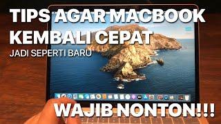 WAJIB NONTON!!! MACBOOK JADI SEPERTI PERTAMA BELI!!!