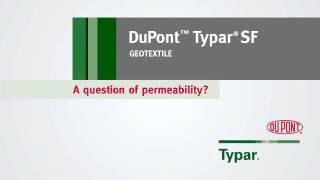 TRAMACERE.EU - Tessuto Non Tessuto Dupont Typar SF 40 - test permeabilità