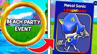  Sonic Speed Simulator *SECRET CODE* Gives FREE NEW METAL SONIC! (Roblox)