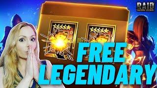 Ancient Shards FREE LEGENDARY! • RAID Shadow Legends