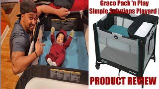 Product Review - Graco Pack 'n Play Simple Solutions Playard | #KaydensKorner