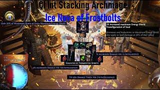 [3.25 POE SOK] CI Int Stacking Archmage Ice Nova of Frostbolts Build Guide