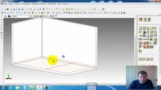bcad Урок 18 Инструмент "Макет комнаты"