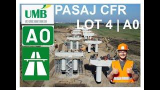 Autostrada A0 | LOT 4 | 21.10 | PASAJ CFR | UMB Ep 6 | #a0 #autostrada #dji #2024  #2k subs #4k #new