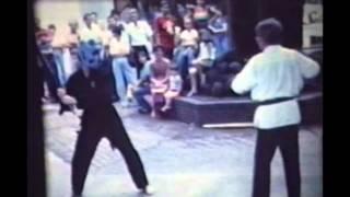 Vintage Martial Arts Film 1970s Live Retro Karate Performance Tri City Mall NC