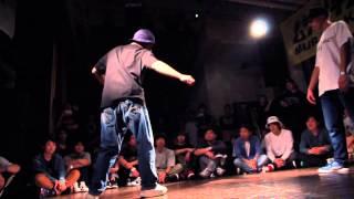 HIRO (ALMA) vs KEIN (Disturbance) SEMI FINAL① / DANCE@LIVE HOUSE KANTO vol.4 2015