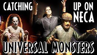 Catching Up On NECA Universal Monsters - Frankenstein, Wolf Man, The Mummy