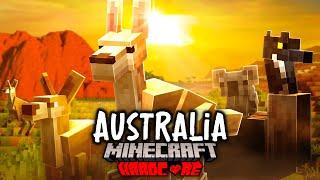 I Survived 100 Days in AUSTRALIA in Hardcore Minecraft!