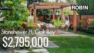 Amazing Oak Bay Family Home with Suite | High End Renovation | Robin Real Estate