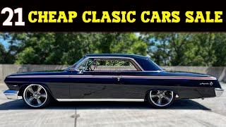21 Classic Cars for Sale by Owners TODAY – Affordable & Ready to Drive!