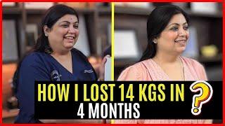 How I Lost 14 Kgs in 4 Months with Mounjaro | Dr Nivedita Dadu