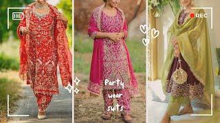 Stunning Party Wear Punjabi Suits | Glamorous Ethnic Styles 2025 #partyweardress #punjabisuit #suits