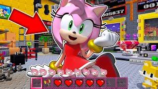 КАК ИГРАТЬ ЗА ЭМИ РОУЗ В МАЙНКРАФТ ? МАЙНКРАФТ ПРЕВРАЩЕНИЯ AMY ROSE MINECRAFT SONIC