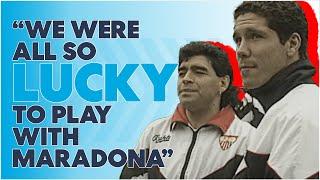 "Maradona Was My Idol, Now He's My TEAMMATE! | Simeone: Living Match by Match