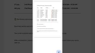 MJPRU LLM TEST SERIES SCHEDULE  2025