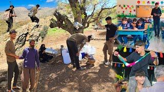 ‍"Hassan Teaches at School: Amir's Family Adventure to the Mountains & the Grand Luri Wedding!"