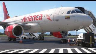 Avianca (SKNV) Landing II MFS2020 II Airbus A319-100 Fenix Simulations