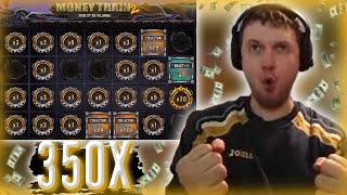 ПАПИЧ ВЫИГРАЛ 350X В MONEY TRAIN 2! 2000$ НА БАЛАНСЕ!