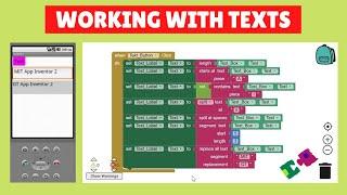 MIT App Inventor 2 Intro Lesson 5: Text Blocks