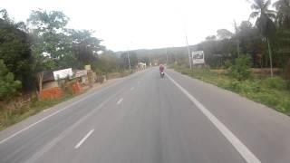 Phu Quoc, Vietnam - Riding on scooters