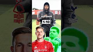 Nottingham Forest vs Tottenham Player Battle ️️