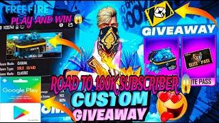 FREE FIRE LIVE GIVEAWAY CUSTOM ROOM | FF LIVE DIAMOND GIVEAWAY |#lokeshgamer #gyangaming