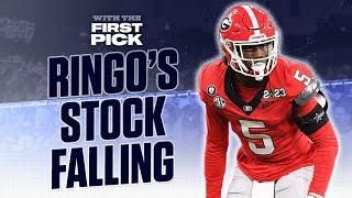 Why former CB1 Kelee Ringo has fallen OUT of 1st-round mock drafts