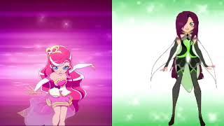 Lolirock - Season 3|Elvira & Iris Duo Transformation (Fanmade Scene)