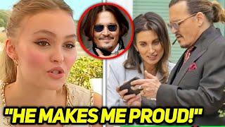 Lily Rose Depp REACTS to Johnny Depp's New Relationship