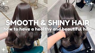 natural ways to have a smooth and shiny hair  healthy hair tips