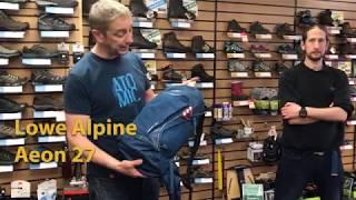 Lowe Alpine Aeon 27 at Craigdon Mountain Sports