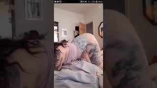 Bigo live twerk on bed