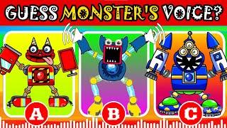 NEW GUESS THE VOICE THE MONSTERS (EPIC WUBBOX, SKIBIDI TOILET, GARTEN OF BANBAN 4) Part 7