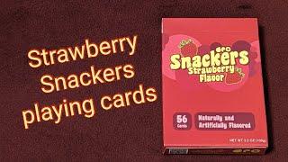 Daily deck review day 138 - Strawberry  Snackers v1 By Organic Playing Cards