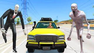 Escape From The Shy Guy (SCP-096) & Slenderman - Beamng Drive | TrainWorld