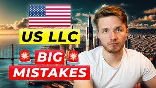 5 Common US LLC MISTAKES to Avoid (as a non-US resident)