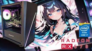 GAMING on a GAMING-PC for $200 ?! [ i7-4770 & RX 570 in 2024 ]