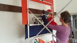 Behind the scenes with the policeman and the sausage machine
