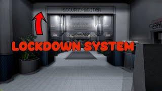 How to make a Security Lockdown System in Town Debug! | Roblox Town Debug