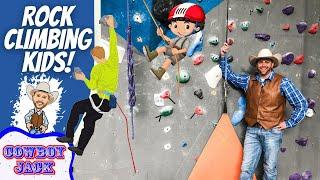 Rock Climbing Kids | Cowboy Jack