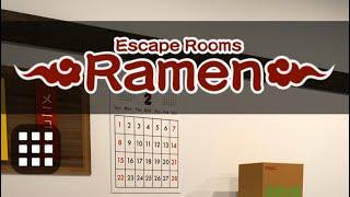 방탈출 - Escape Rooms(NAKAYUBI CORPORATION) : 라면(Ramen) 공략 full walkthrough