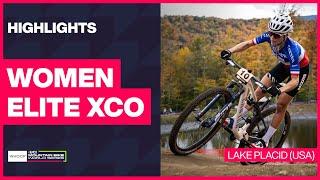 Lake Placid - Women Elite XCO Highlights | 2024 WHOOP UCI Mountain Bike World Cup