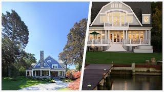 75 Traditional Exterior Home With A Gambrel Roof Design Ideas You'll Love ⭐️